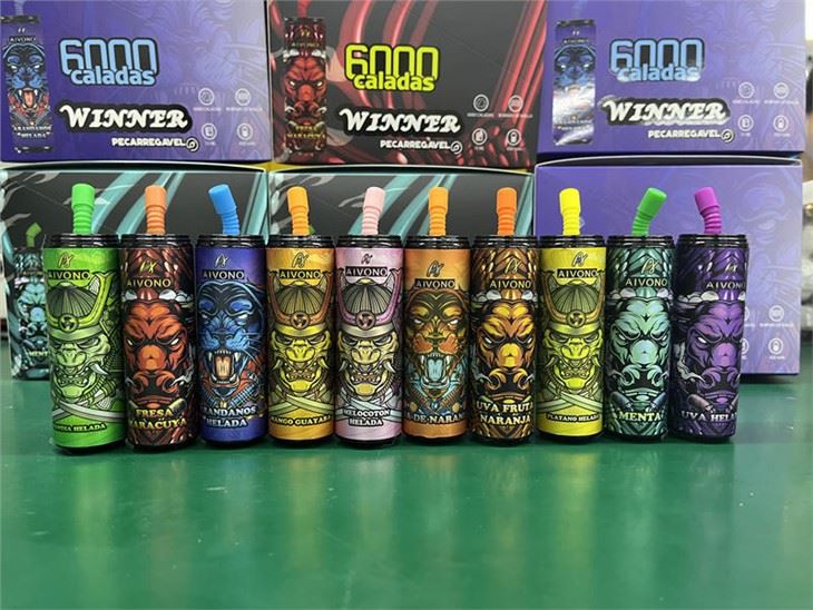 Buaiteoir AIM 6000 Clúimh Vape Indiúscartha