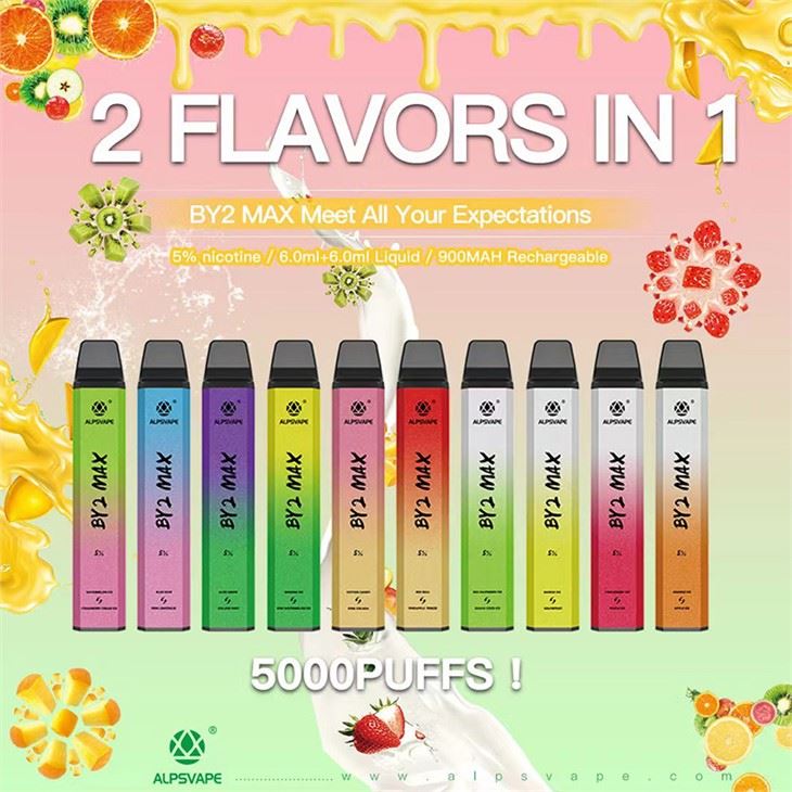 ALPSVAPE BY2 MAX 5000 Toitíní Leictreonach Indiúscartha Vape