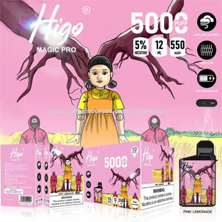 Higo Magic Pro 5000 Vape mórdhíola