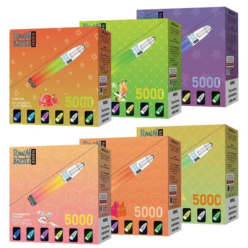 Randm Dazzle 5000 Vape Indiúscartha