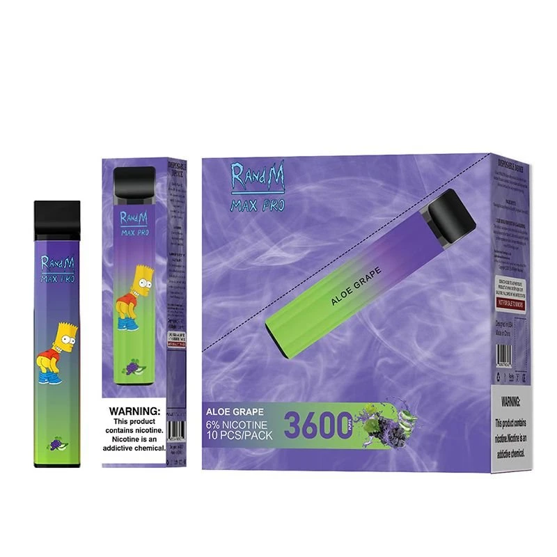 Randm Max Pro 3600 Vape Indiúscartha