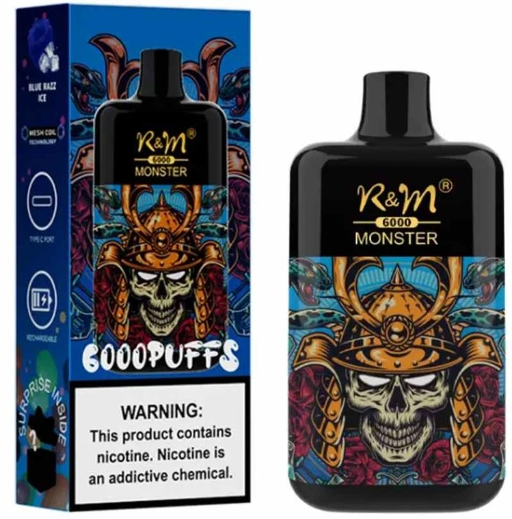 R&M MONSTER 6000 puffs