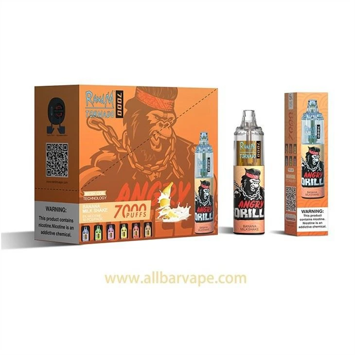 Randm 7000 E Cig Indiúscartha
