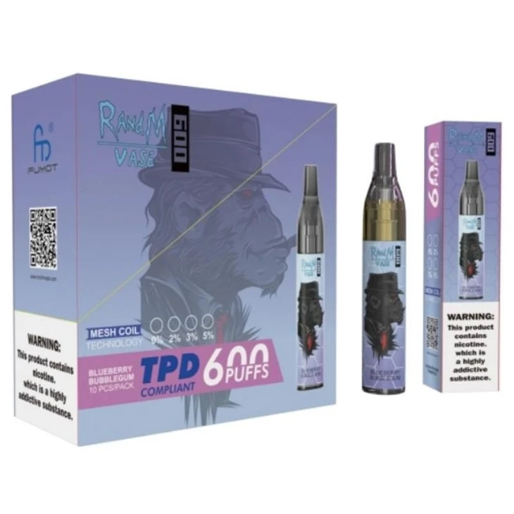 randm vase 600 puffs vapes vape