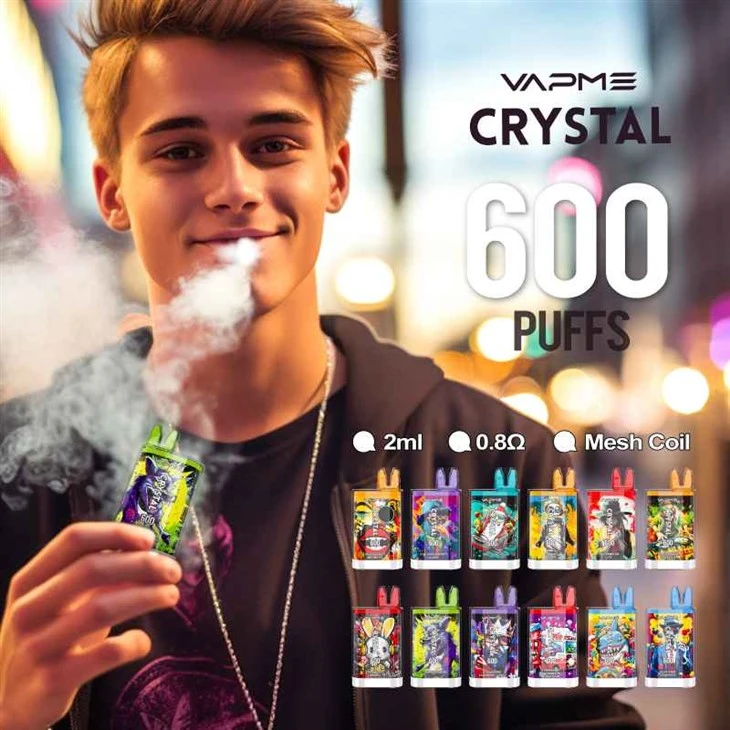 VAPME CRYSTAL 600 PUFFS