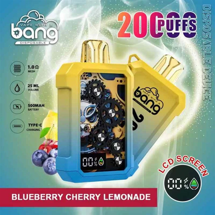 Vape Indiúscartha Scáileáin Bang 20000 Puffs