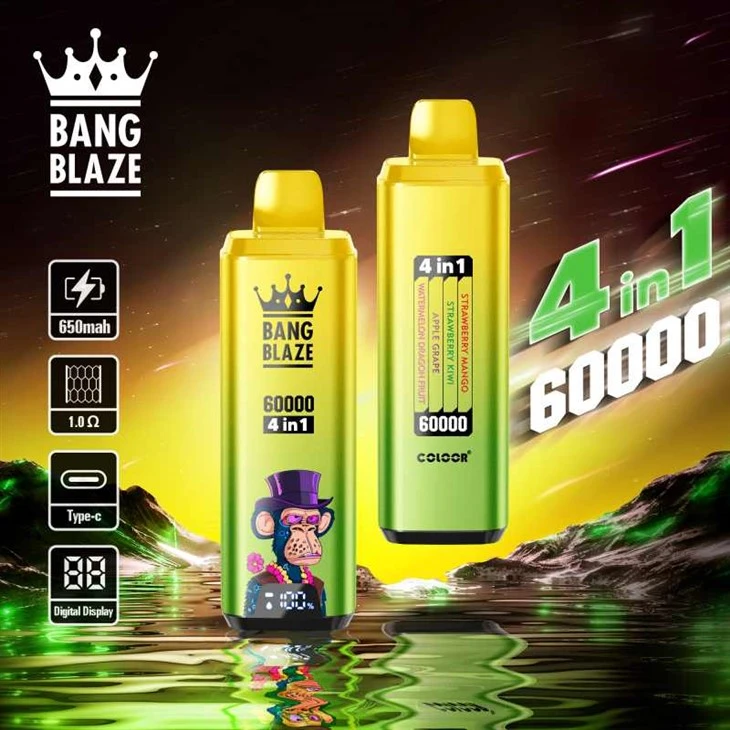 Bang Blaze 60000 puff 4 in 1 vapes blas