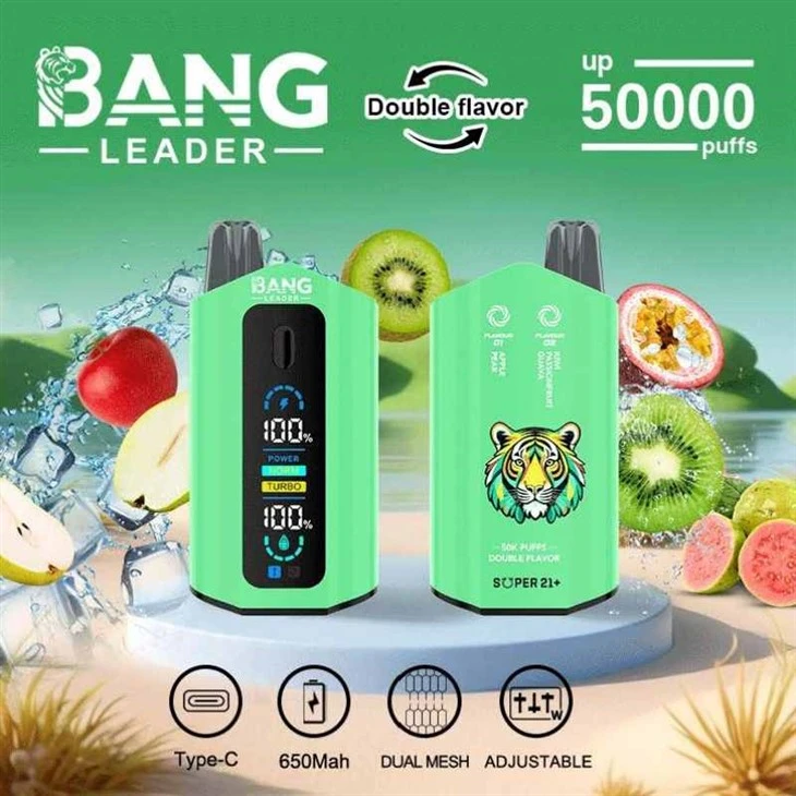 Bang ceannaire 50k puffs débhlas