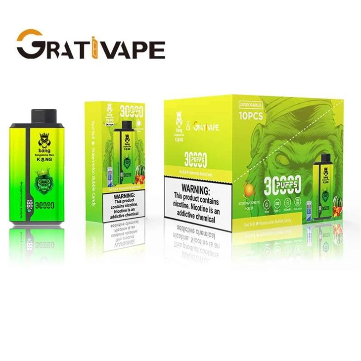 Grativape Bang King 30000 puffs 2 in 1 blas