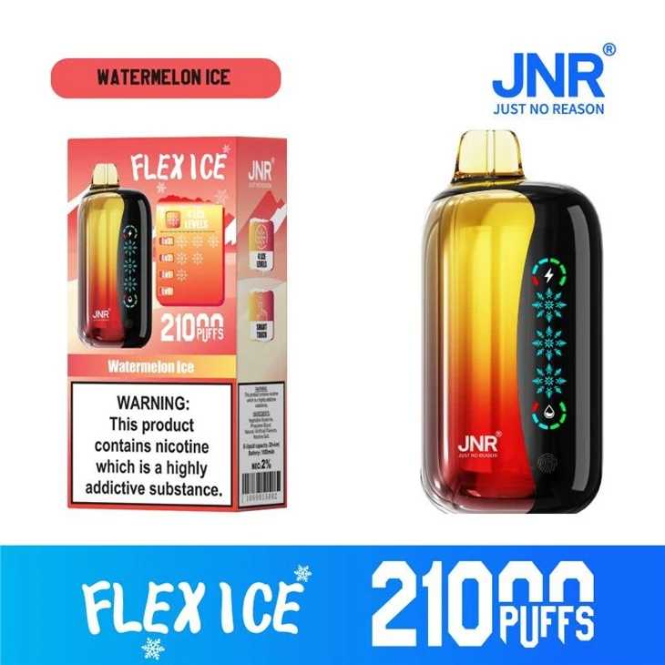 JNR Flex ICE 21000 Puffs Rialú Oighir