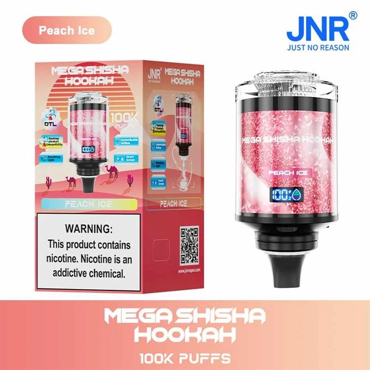 Jnr mega shisha hookah puffs 100k