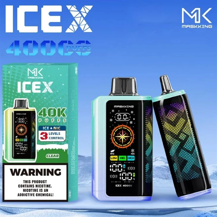 Cumhdach Icex 40000 clúimh Vape