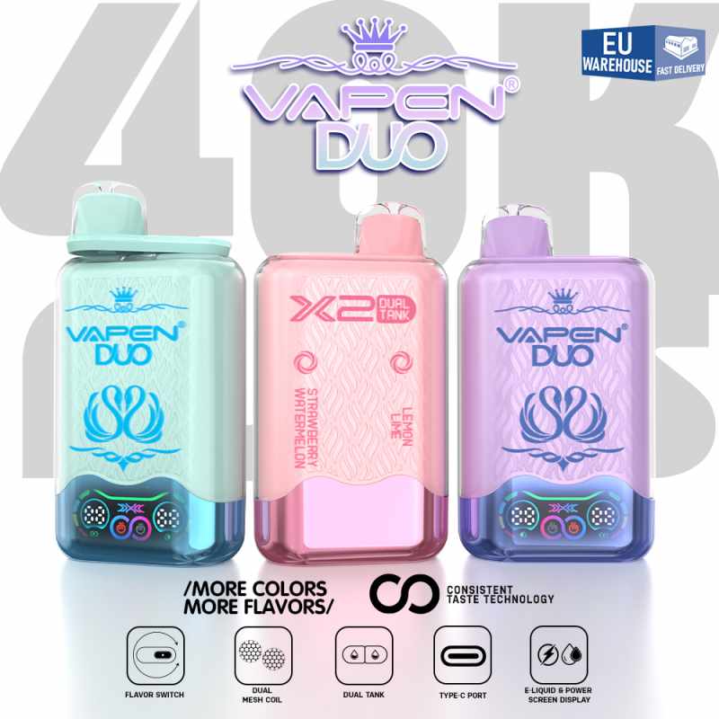 VAPEN DUO 40000 70 VAPEN DUO 40000 70