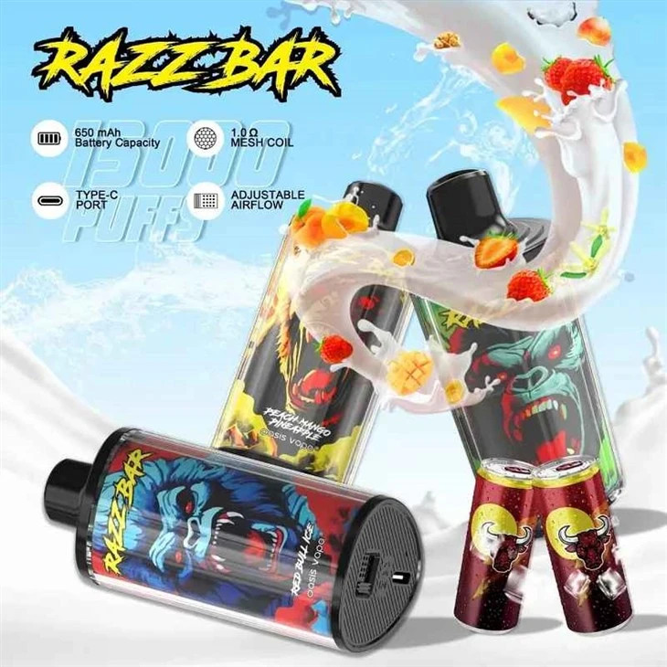 RAZZ BAR 15000 Clúimh Vape Indiúscartha