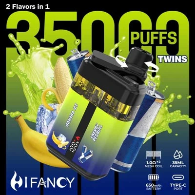 HIFancy Twins 35000 puffs vape blasanna dé -vape