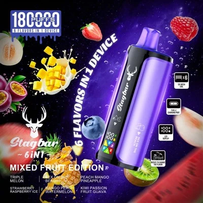 Barra Damh 180K Clúimh 6in1 Vape