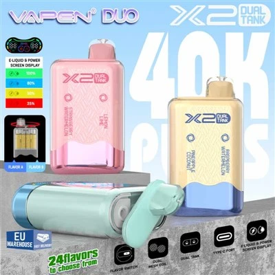 Vapen duo 40000 puffs dé -blasanna