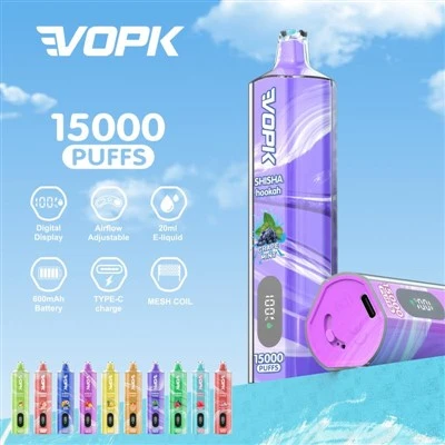 VOPK Shisha Hookah 15000 Clúimh Vape