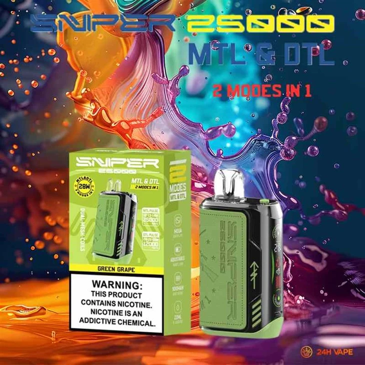 VAPMOD SNIPER 25000 Clúimh