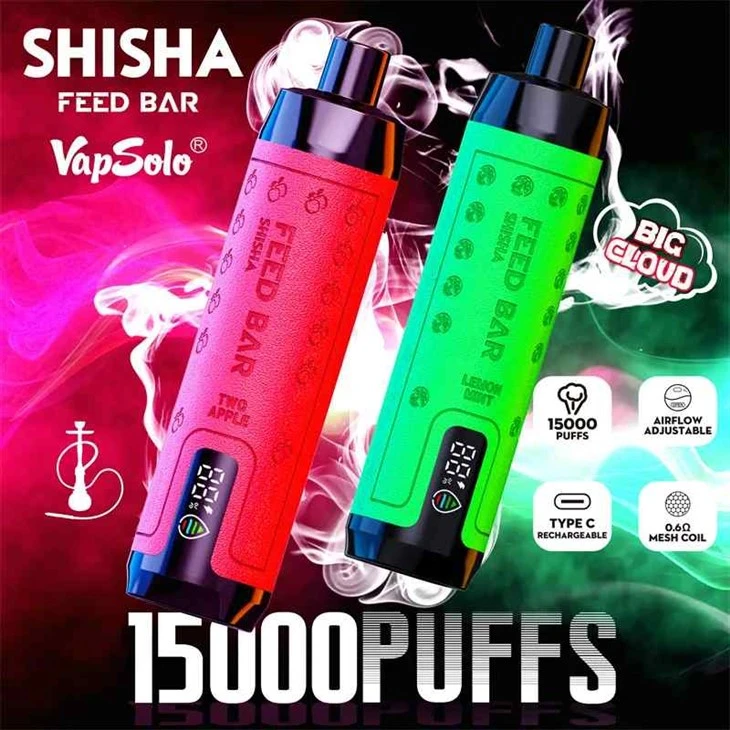 Barra Feed Vapsolo Shisha Hookah 15000