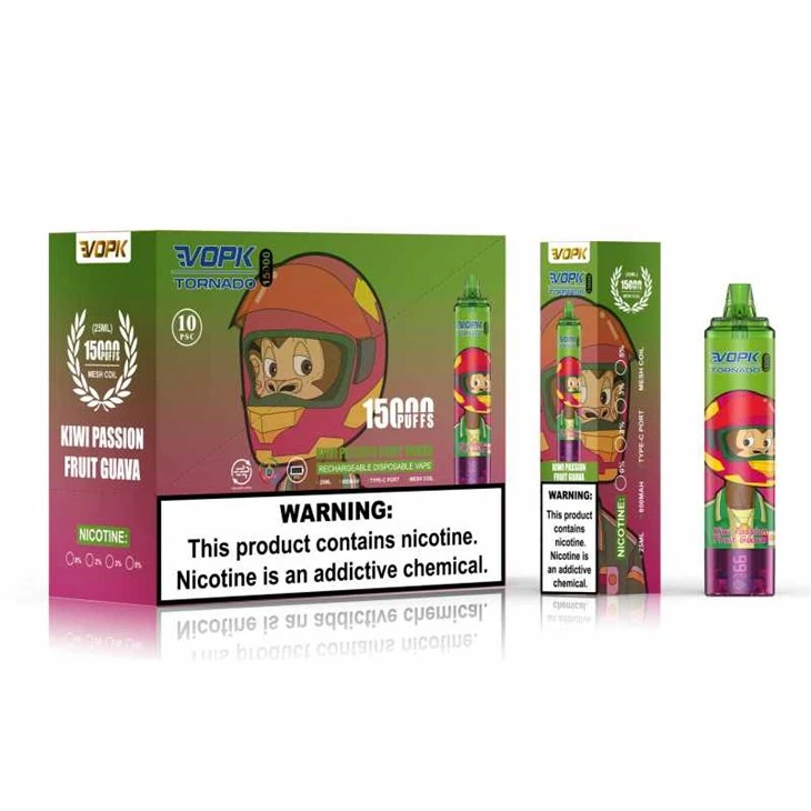 VOPK TORNADO 15000 Clúimh Vape